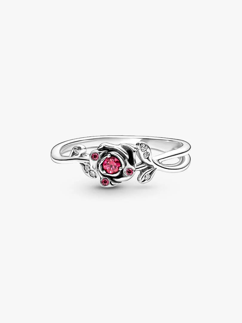 Conjunto de Anillos Rosas Encantadas – 2 Piezas