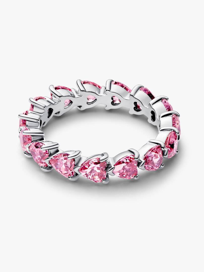 Conjunto de Anillos Corazón Brillante – 2 Piezas