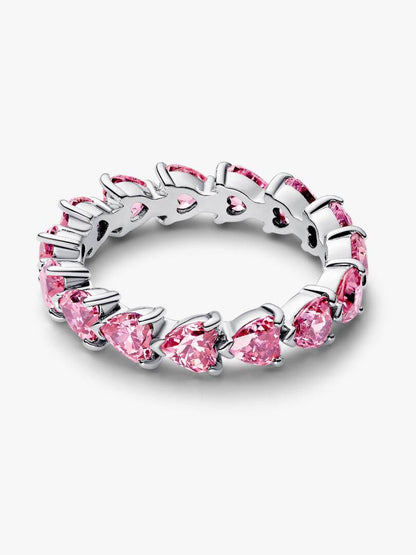Conjunto de Anillos Corazón Brillante – 2 Piezas