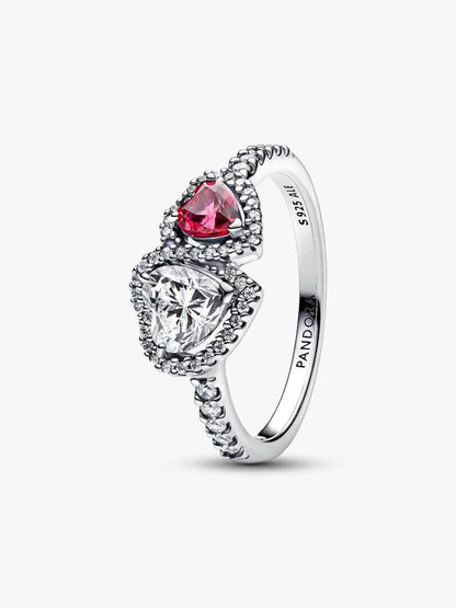 Anillo Halo Corazones