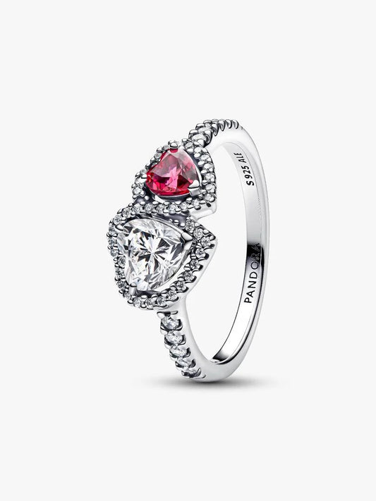 Anillo Halo Corazones
