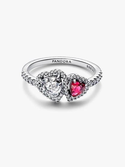Anillo Halo Corazones