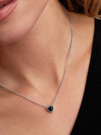 Conjunto Corazón Negro Elegante