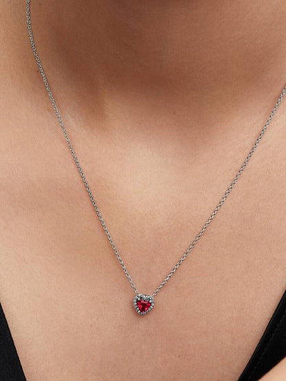 Conjunto Corazón Rojo Elegante
