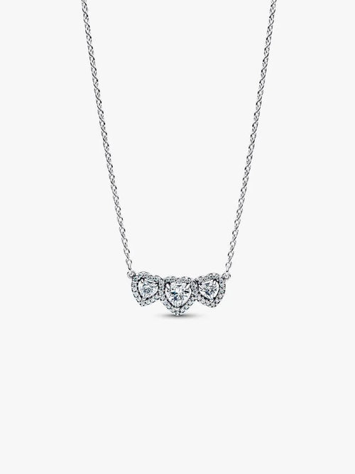 Collar Triple Halo Corazón