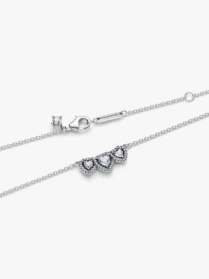 Collar Triple Halo Corazón