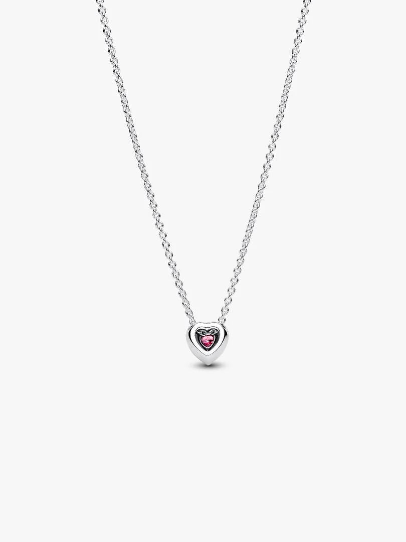Collar Corazón en Relieve