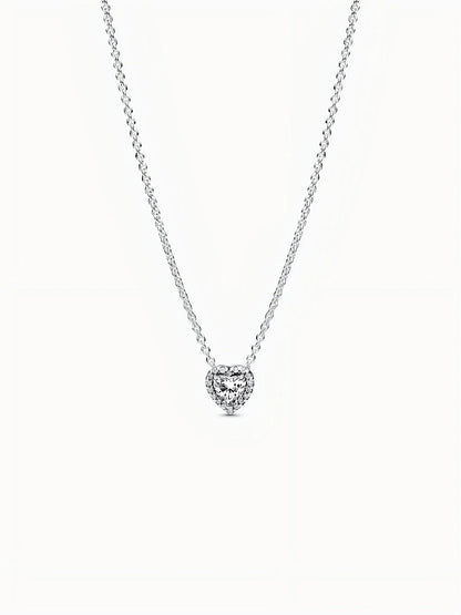 Collar Corazón en Relieve