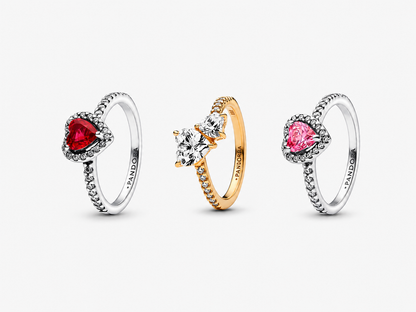 Conjunto de Anillos Amor Eterno – 3 Piezas