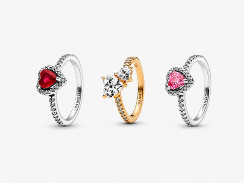 Conjunto de Anillos Amor Eterno – 3 Piezas