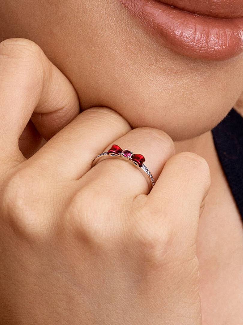 Anillo Lazo Rojo