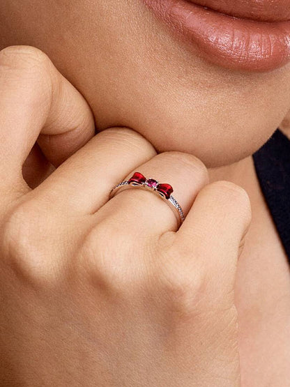 Anillo Lazo Rojo