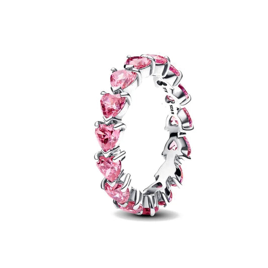 Anillo Corazón Brillante