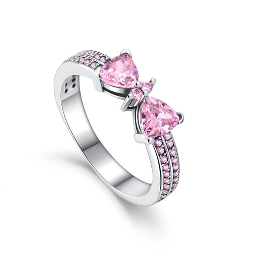 Anillo Lazo Rosado